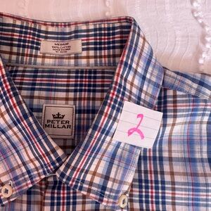 Peter Millar men’s size medium button down shirt.